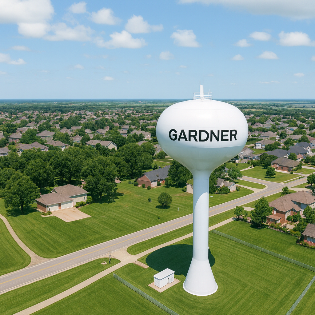 Gardner, KS water towner